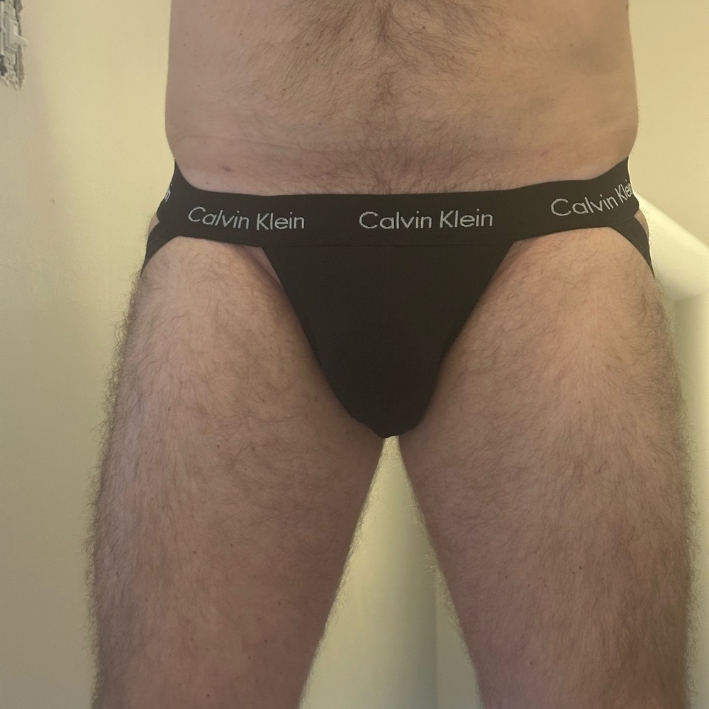 NEW!! Calvin Klein Men's Black Jockstrap